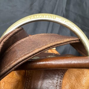 Vintage Valentino Di Paolo Leather Bucket Bag/Backpack Made in Italy image 14