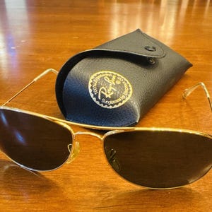 Ray-Ban COCKPIT RB 3362 001/59-14 3N Gold Metal Frame Sunglasses (Aviator) image 2