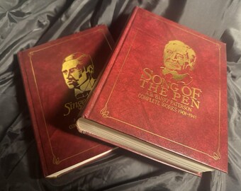 Singer of the Bush + Song of the Pen - AB Banjo Paterson ~ Hardcover DJ Buch Set