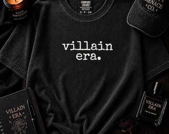 Böse Königin Shirt Bösewicht Era, Dark Humor Tee, sarkastische wilde Kleidung, Komfortfarben