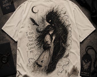 Dark Romance Shirt, Comfort Farben T-Shirt, Gothic Monster Liebhaber Top, Smut Reader Bekleidung