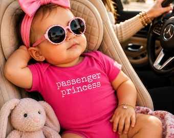 passagier Prinzessin Baby Mädchen Strampelanzug Lustiges Säugling Outfit, Neugeborenen Bodysuit