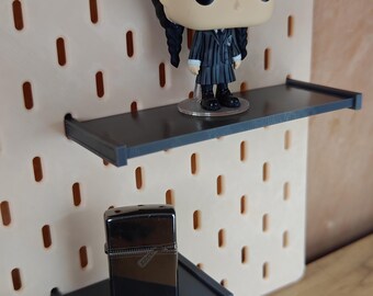 3D Printed Skadis Shelf & Brackets | IKEA Pegboard Storage Organiser (PETG)