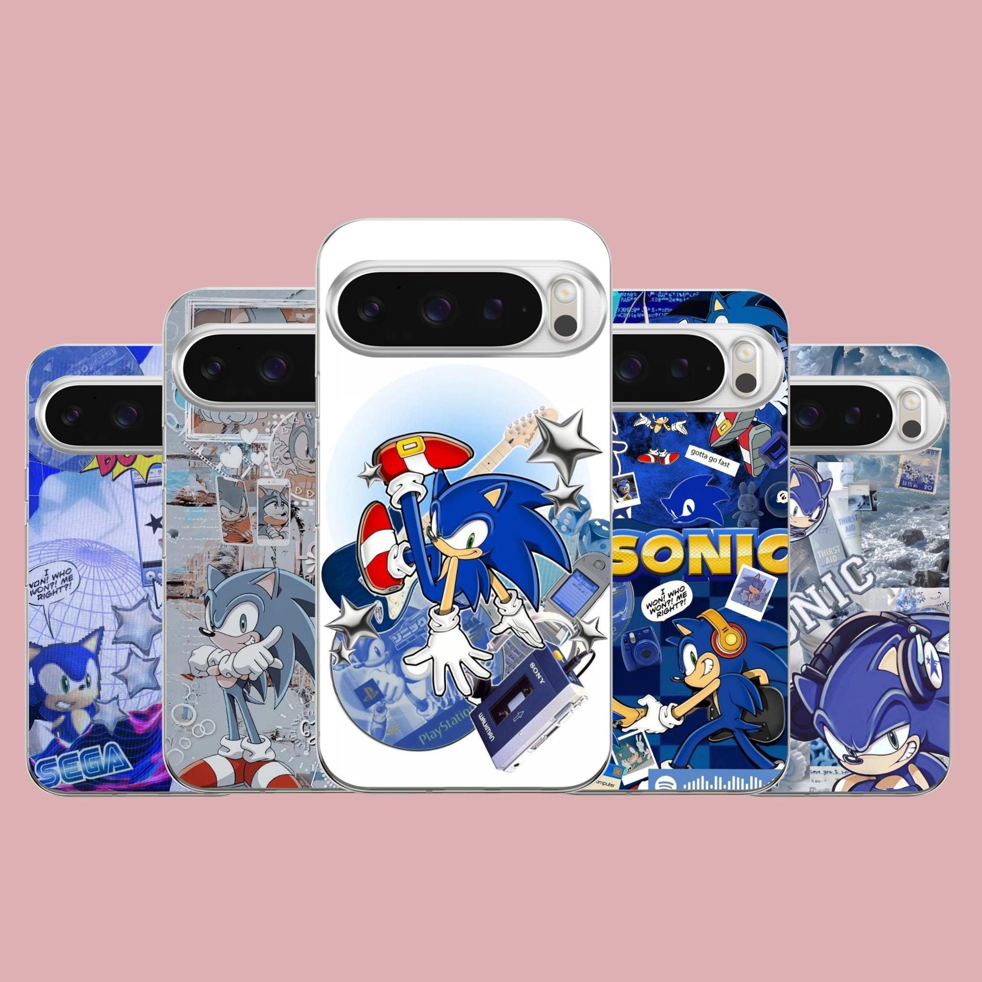 Sonic phone case - Etsy 日本