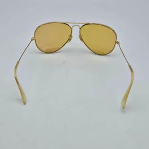 Vintage Ray-Ban B&L Ambermatic Aviator Sunglasses 62-14 Gold Frames Only USA zdjęcie 6