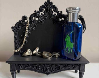 Gothic Vanity Shelf – Dark Academia Jewellry Organizer – Victorian Baroque Jewellery Display Stand.