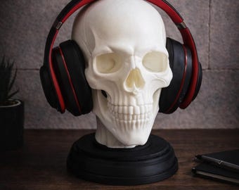 Skull Statue Decor – Skull Ornament – Dark Aesthetic Home Decor – Gothic Room Decor – Skull Sculpture – Alternative Decor – Unique Gift