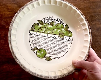 Royal China Apple Pie Plates - 2 Available - Condition varies