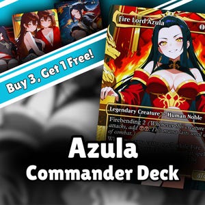 Azula Spellslinger Proxy Deck - 100 + 26 Extras | Full EDH Commander Deck [JUNE EXCLUSIVE]