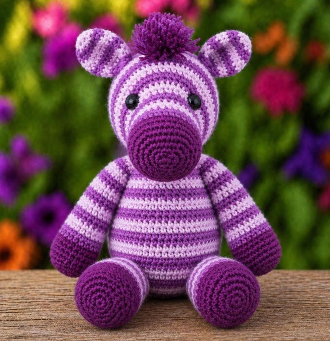 30 Zebra Crochet Patterns for Amigurumi, Blankets, Nursery Decor, and Handmade Gifts 20 Amigurumi Zebra Crochet Pattern PDF