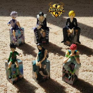 11-14cm Kurapika Chrollo Gon Killua HXH Anime Inspired Action Figure