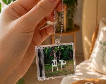 Custom CD Keychain NFC Music Keychain Mini CD Keychain Tap To Play Song Gift Personalized Music Gift Custom Album Keychain