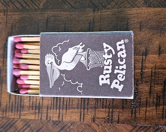 Vintage Streichholzbrief - Rusty Pelican