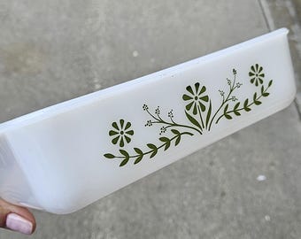 Vintage Glassbake Casserole Dish
