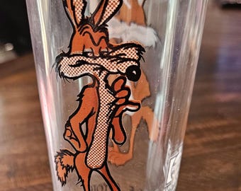 Vintage Pepsi Collector Glassware - Wile E. Coyote