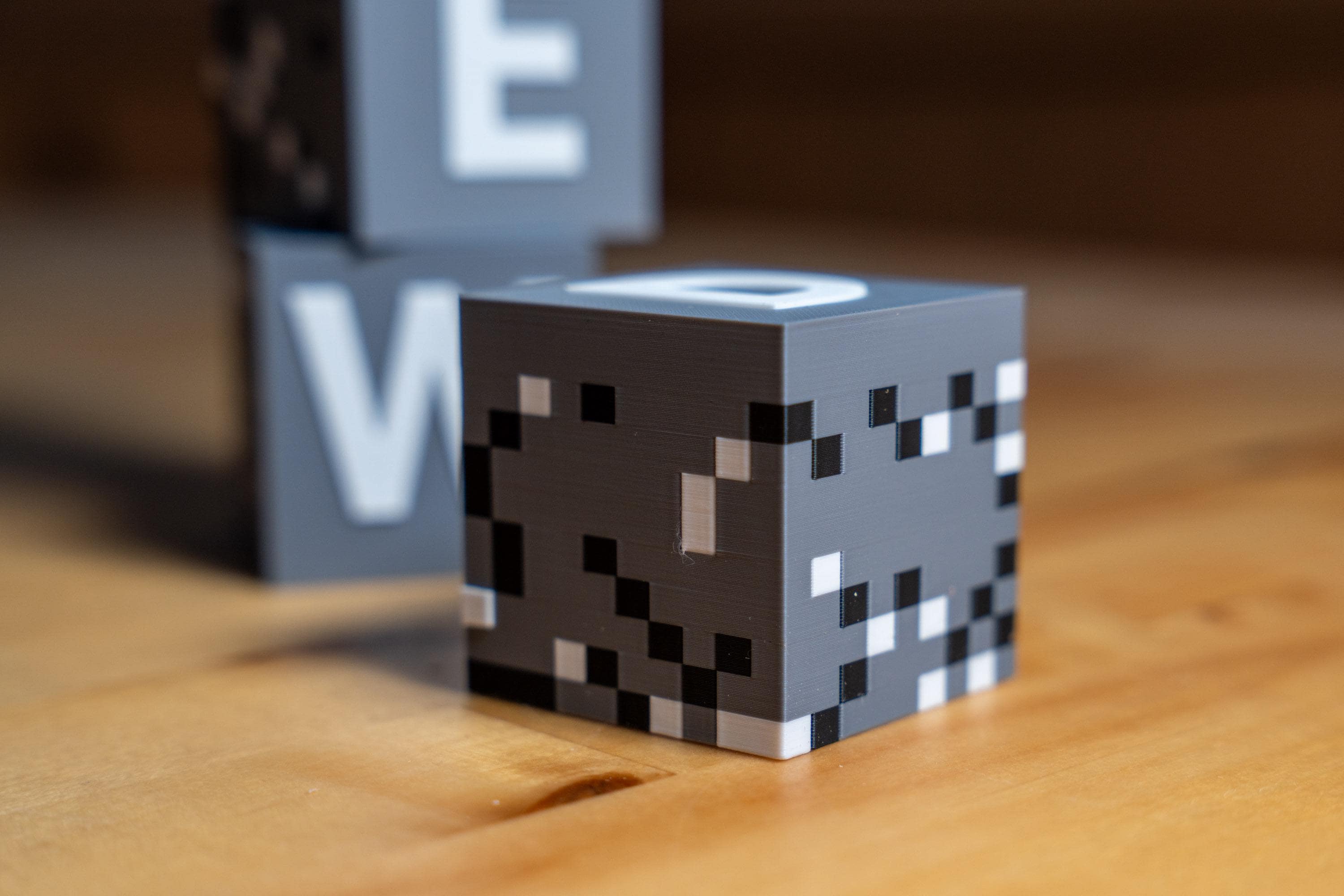 Riley Minecraft Letters Minecraft Style Letter Blocks β Personalized Name Cubes β Gamer Room ...