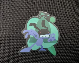 Sam and Max Zombies - Matte Sticker