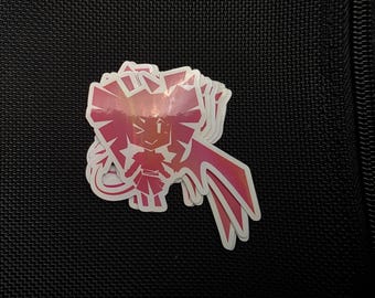 Kasane Teto - Glossy Holographic Sticker