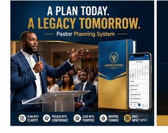 Guest Speaker Sermon Outline Template | Pastor Preaching Prep (PDF Download)