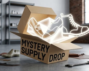 Men's Mystery Shoe Box | Loafers, Oxfords, or Boots in Your Size | Handmade Leather Footwear | Curated Gentlemen’s Gift