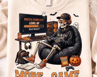 Halloween Skeleton Gamer Bruh PNG, Halloween Video Game Shirt Design, Funny Gaming Boys Kids Png, Spooky Gamer, Gamer Lover Sublimation
