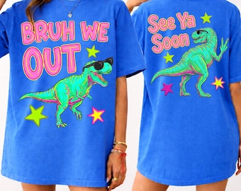 Nos vemos pronto PNG, Dinosaurio fuera de la puerta PNG, Último día de clases PNG, Hermano, salimos Dino PNG, PNG de tendencia, PNG de frase pegadiza, PNG de boutique