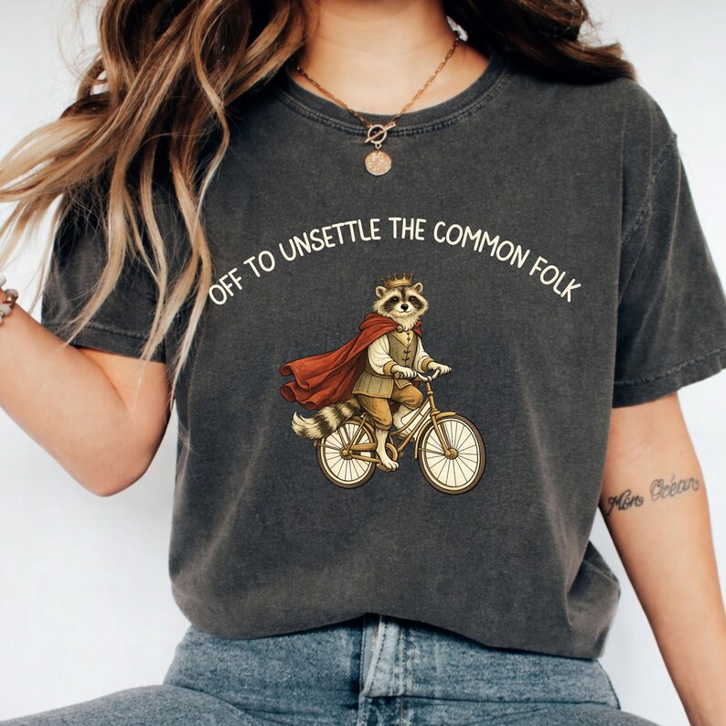 Unsettle Chaotic Raccoon Meme PNG, off to Unsettle the Common Folk Medieval ...