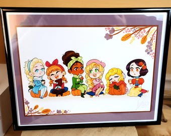 Magical Castle Girls in Fall