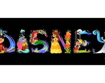 Magical Letter Painting