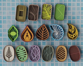 Japandi Soap Dish / Sponge Holder Collection 1 with Removable Inserts | Modern Bathroom Decor | Custom Color Options