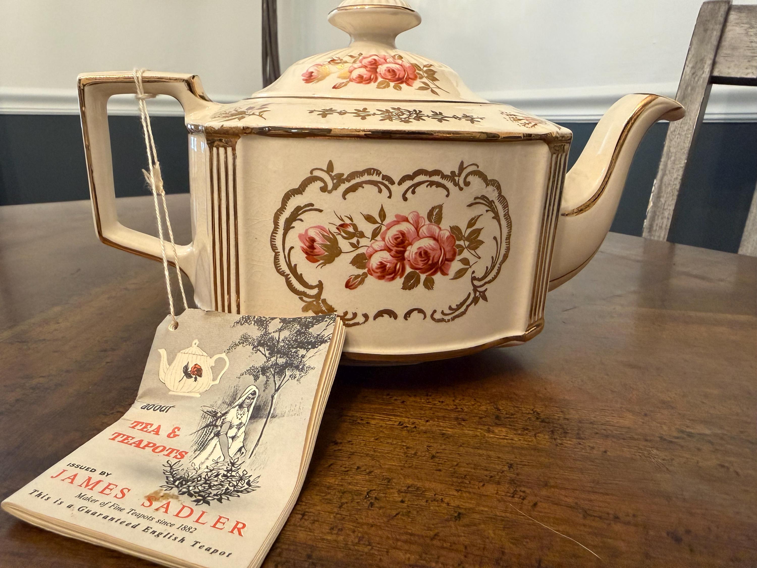 Sadler Teapot - Etsy