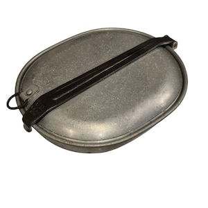WWI US Army M1910 Mess Kit L.F.&C. 1918 Aluminum Military Field Tin