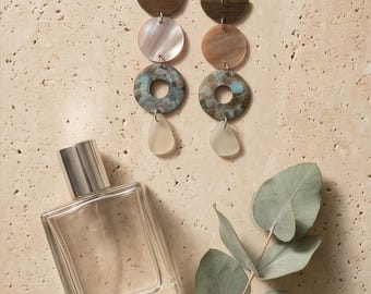 Ocean element earrings