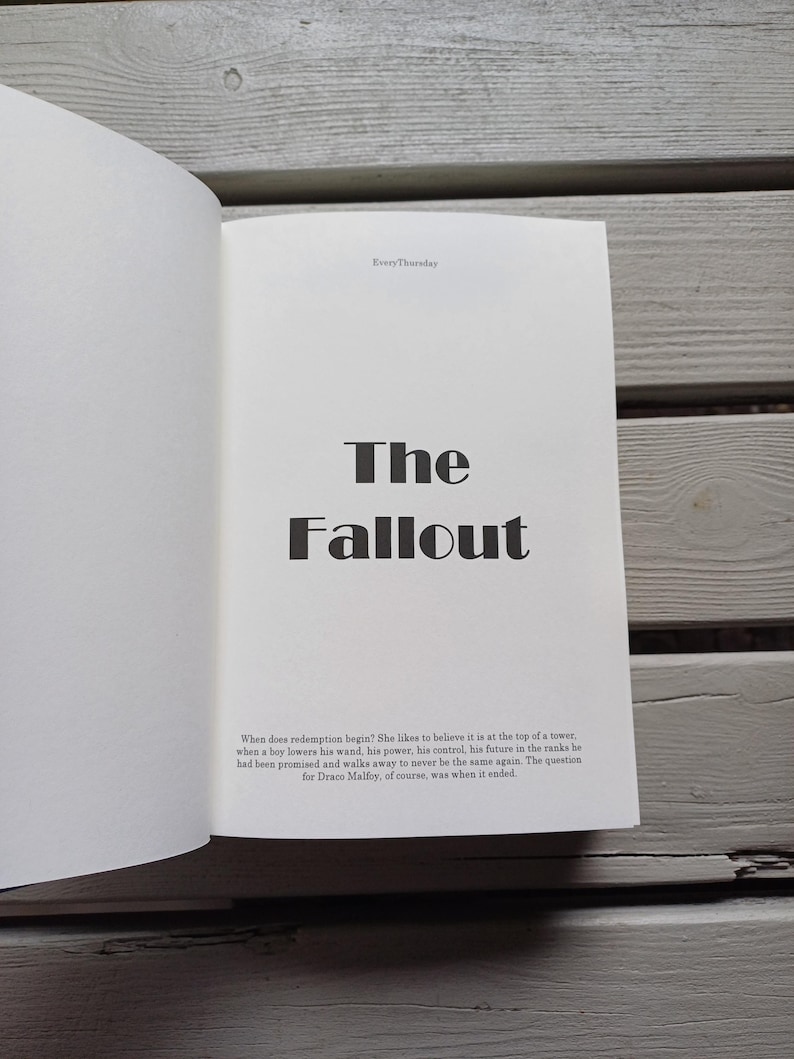 Fallflout Book The Fallout Book - Etsy