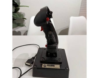 Suncom F-15E Hawk Tactical Control Stick Flight Simulator Joystick Untested