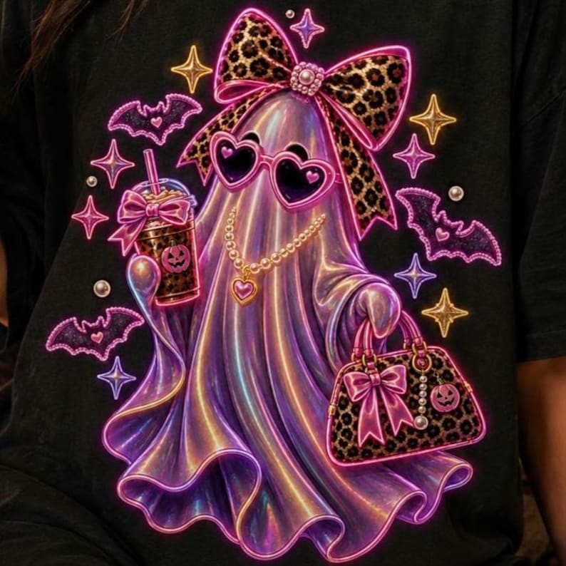 Ghost iridescent png