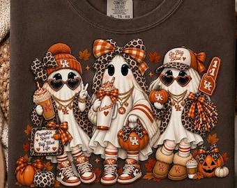 Tres fantasmas coquetos de Halloween de Kentucky png
