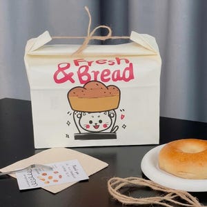 Custom Art Paper Boxes: ontwerp bakkerijscène, stijve verpakking, geschenkverpakkingen