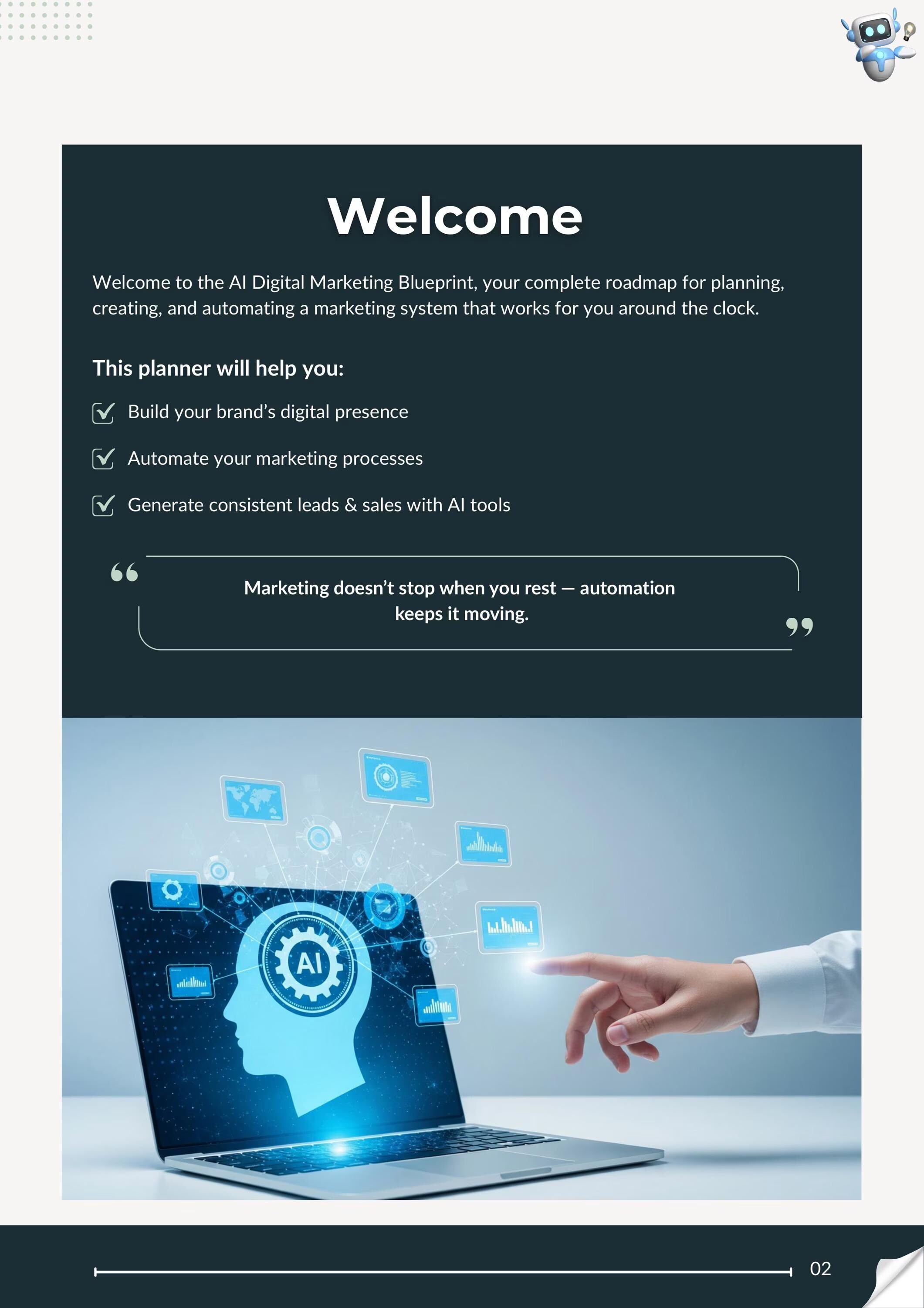 AI Digital Marketing Blueprint | Build 24/7 Automated System (digital ...