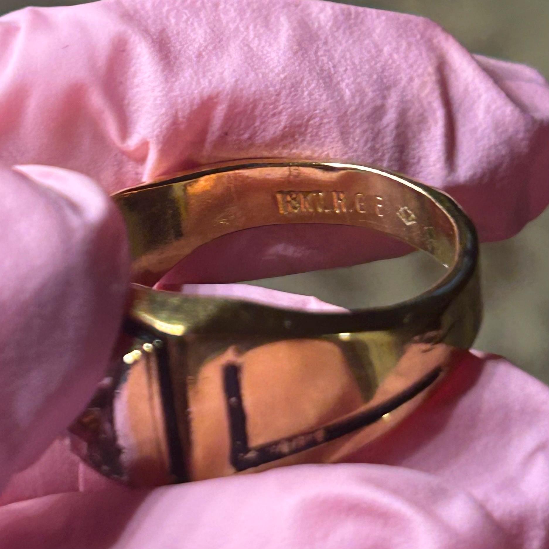 Vintage 18K HGE Ring Semi Mount 1970s-1980s - Etsy
