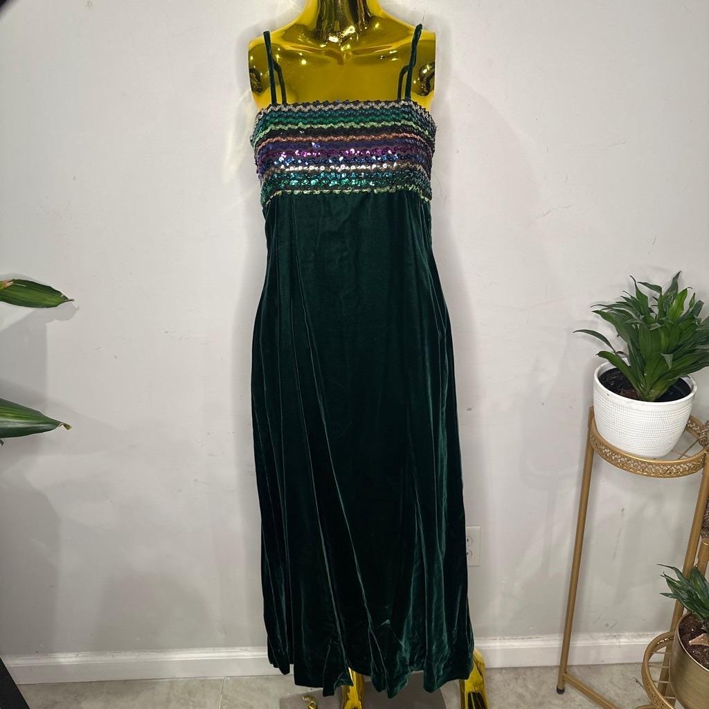 grunge green dress tie dye slip dress in green fairy haze