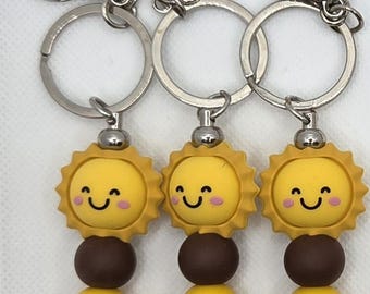 Silicon Bead Keychains