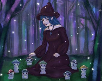 Where the Mooshlings Roam Print