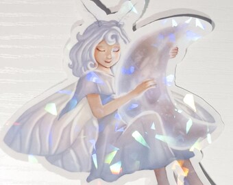 Peaceful End Holographic Sticker