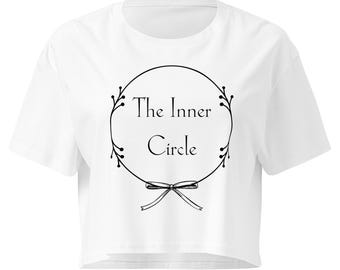The Inner Circle Women’s crop top for Sororities, Bridesmaids, Family