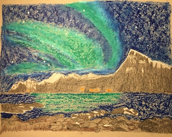 Framed Hand drawn art