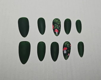 Ongles à presser personnalisés | Ongles en gel faits main | Attaches réutilisables | Jeu de clous sur commande