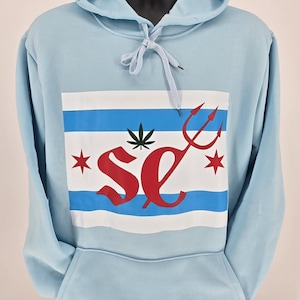 Sweat à capuche Sin City Cannabis Chi-Town Falg