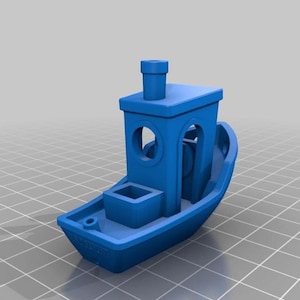 Barco Benchy 3D | Modelo de teste para impressora 3D, brinquedo decorativo para mesa