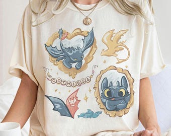 Camiseta retro de Desdentado, Camiseta de Furia Nocturna, Camiseta retro de Cómo entrenar a tu dragón, Camiseta de viaje a Universal Studios, Vacaciones familiares 2026